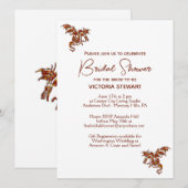 Dragon Fantasy Bridal Shower Kaart (Voorkant / Achterkant)