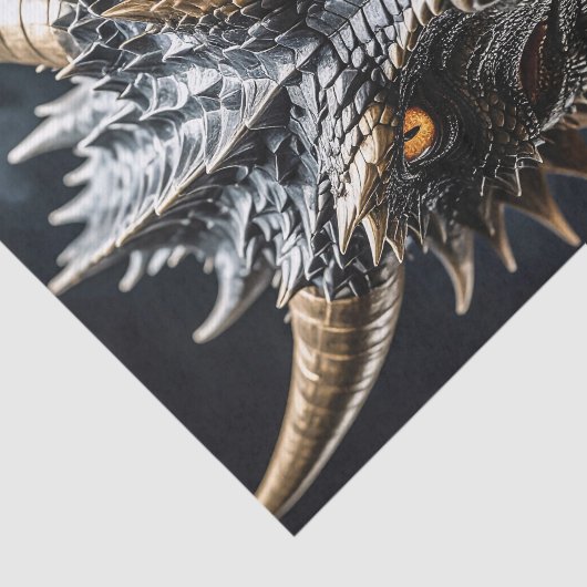 Dragon Fantasy Decoupage Tissue Paper Tissuepapier (Detail)