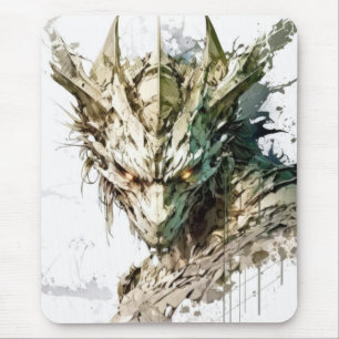 Dragon Fantasy Dierenschilderij Wildlife Outdoors Muismat