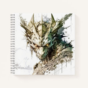 Dragon Fantasy Dierenschilderij Wildlife Outdoors Notitieboek