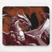 Dragon Fantasy Mousepad Muismat (Voorkant)