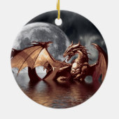 Dragon Fantasy Tree Ornament (Achterkant)