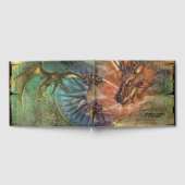 Dragon Fantasy Wedding Guest Book Gastenboek (Volledig)