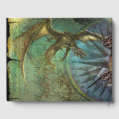 Dragon Fantasy Wedding Guest Book Gastenboek (Achterkant)