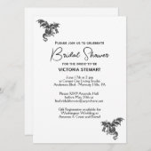 Dragon Fantasy White Vrijgezellenfeest Kaart (Voorkant / Achterkant)