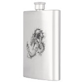 Dragon Fantasy Wild Animal Illustration Art Tattoo Flacon (Links)