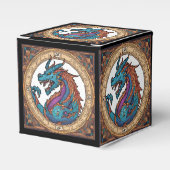 Dragon Favor Box Bedankdoosjes (Voorkant Zijde)
