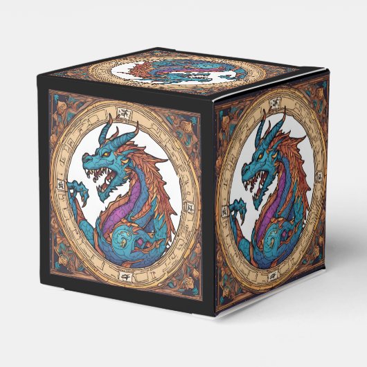 Dragon Favor Box Bedankdoosjes (Achterkant)