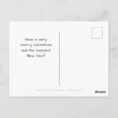 Dragon: Feliz navidad ・ Bon nadal ・ Kerstmis Briefkaart (Achterkant)