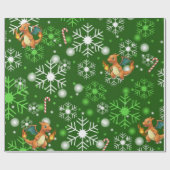 dragon feux  cadeaupapier (Vlak)