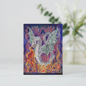 Dragon Fire Briefkaart (Staand voorkant)