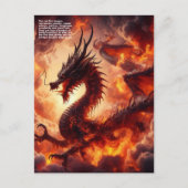 Dragon Fire Briefkaart (Voorkant)