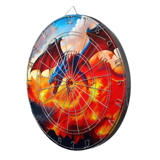 Dragon Fire Dartbord (Voorkant Rechts)