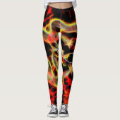 Dragon Fire Decor on Leggings (Voorkant)