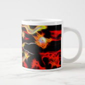 Dragon Fire decor op Lucky Energy Grote Koffiekop (Rechts)