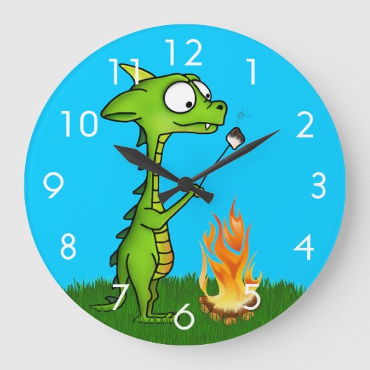 Dragon Fire Grote Klok (Voorkant)