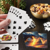 Dragon Fire Lightning Fight 2 Pokerkaarten (Insitu)