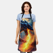 Dragon Fire Lightning Fight 2 Schort (Gedragen)