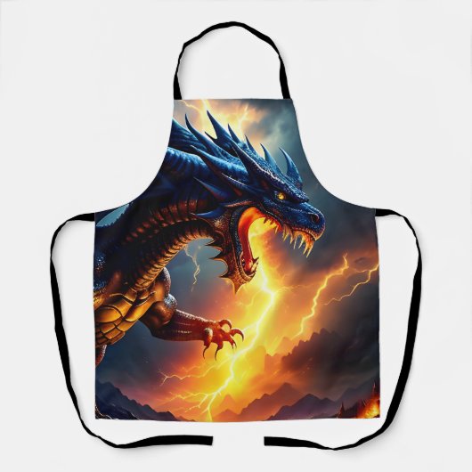 Dragon Fire Lightning Fight 2 Schort (Voorkant)
