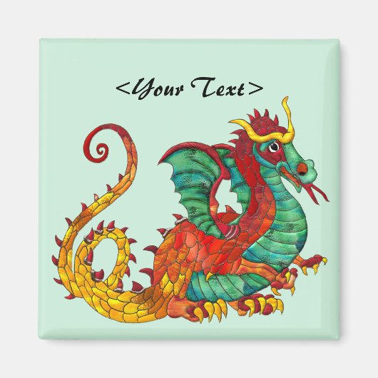 Dragon Fire Magneet (Voorkant)