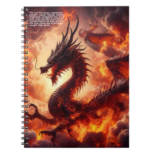 Dragon Fire Notitieboek (Voorkant)