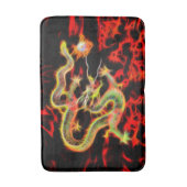 Dragon Fire on Lucky Energy Badmat (Voorkant Verticaal)