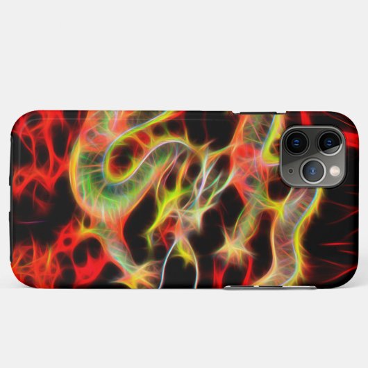 Dragon Fire on Lucky Energy Case-Mate iPhone Case (Achterkant (horizontaal))