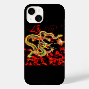 Dragon Fire on Lucky Energy Case-Mate iPhone 14 Hoesje