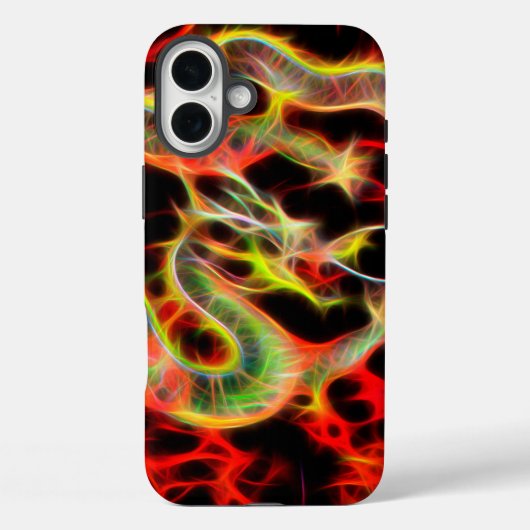 Dragon Fire on Lucky Energy Case-Mate iPhone Case (Achterkant)