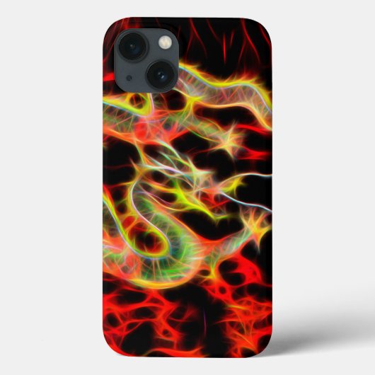 Dragon Fire on Lucky Energy Case-Mate iPhone Case (Achterkant)