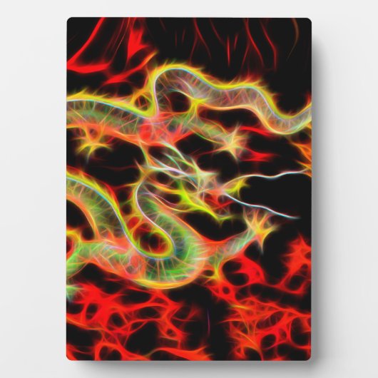 Dragon Fire on Lucky Energy Fotoplaat (voorkant)