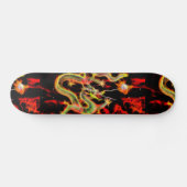 Dragon Fire on Lucky Energy Skateboard (Horizontaal)