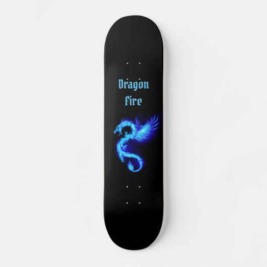 Dragon Fire Persoonlijk Skateboard (Voorkant)