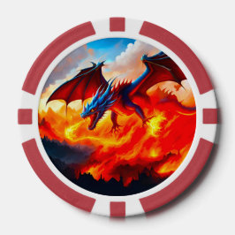 Dragon Fire Poker Chips