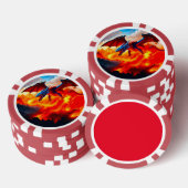 Dragon Fire Poker Chips (Opstapeling)