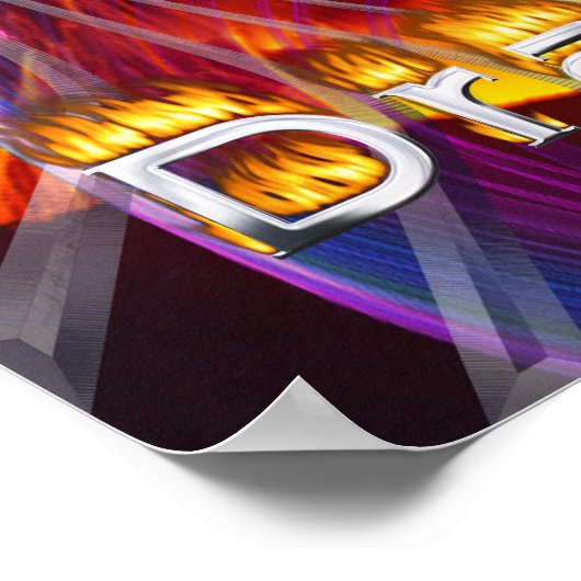 Dragon Fire Poster (Hoek)