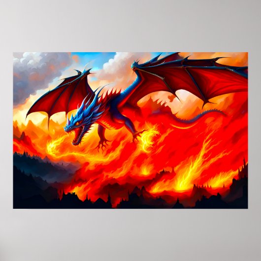 Dragon Fire Poster (Voorkant)