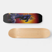 Dragon Fire Skateboard (Horizontaal)