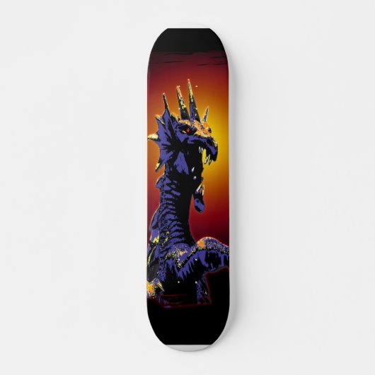 Dragon Fire Skateboard (Voorkant)