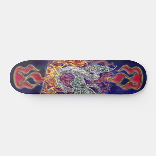 Dragon Fire skateboard (Horizontaal)