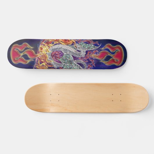 Dragon Fire skateboard (Horizontaal)
