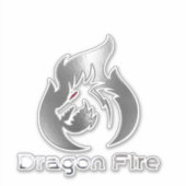 Dragon Fire Sticker (Voorkant)