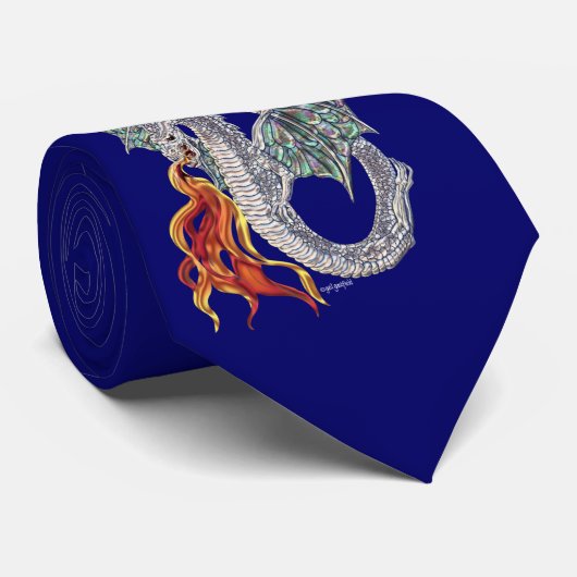 Dragon Fire Stropdas (Opgerold)