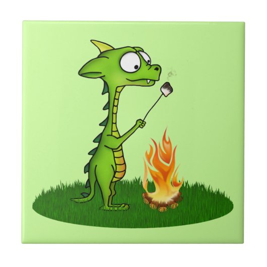Dragon Fire Tegeltje (Voorkant)