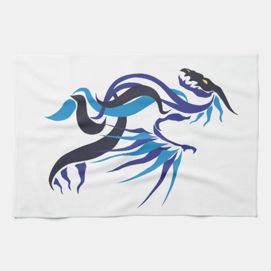Dragon Fire Theedoek (Horizontaal)