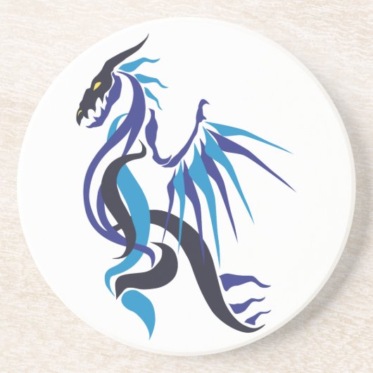 Dragon Fire Zandsteen Onderzetter (Voorkant)