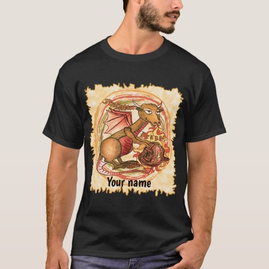 Dragon Firefighter t shirt (Voorkant)