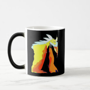 Dragon FireShock Blauw Zwart BG Magische Mok