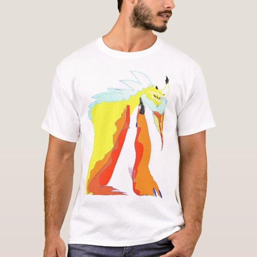 Dragon FireShock Blue T-shirt (Voorkant)