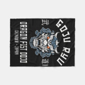 Dragon Fist Dojo Goju Ryu Karate Fleece Deken (Voorkant (Horizontaal))
